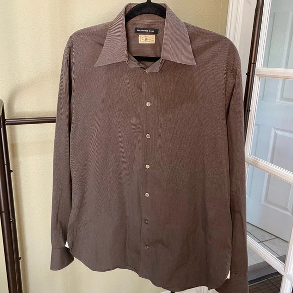 JOHN VARVATOS USA Soft Button Up Long Sleeve - 15 1/2 Long - Picture 2 of 4
